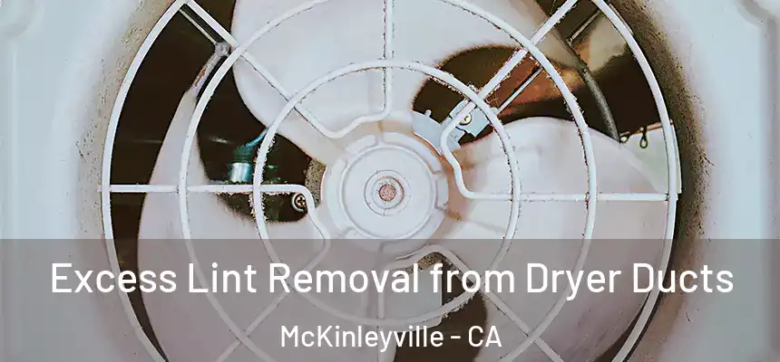 Excess Lint Removal from Dryer Ducts McKinleyville - CA